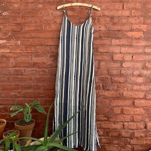 Amour Vert Slinky Silk Maxi Dress